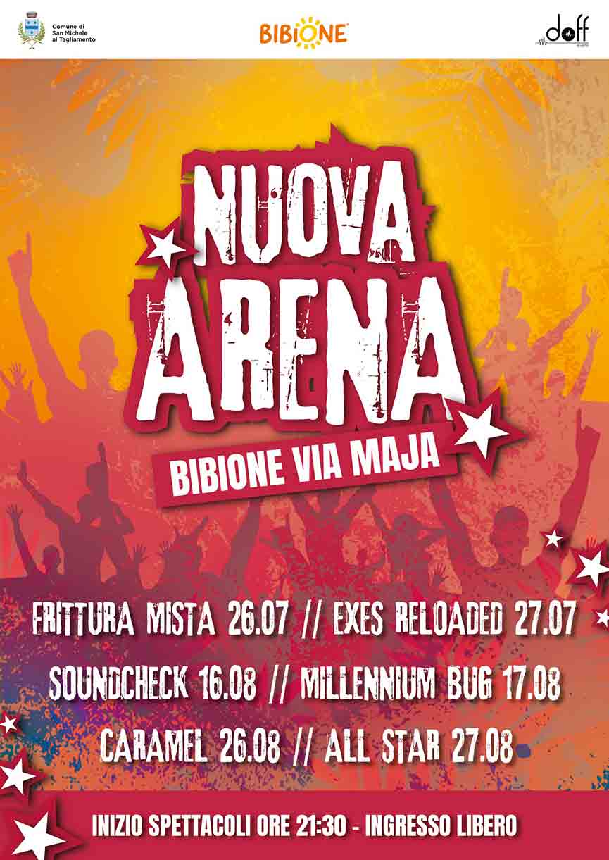 Eventi Estate al Lido dei Pini, Bibione