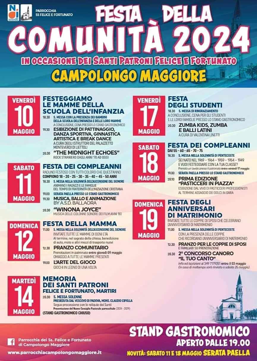 Festa della Comunità di Campolongo Maggiore
