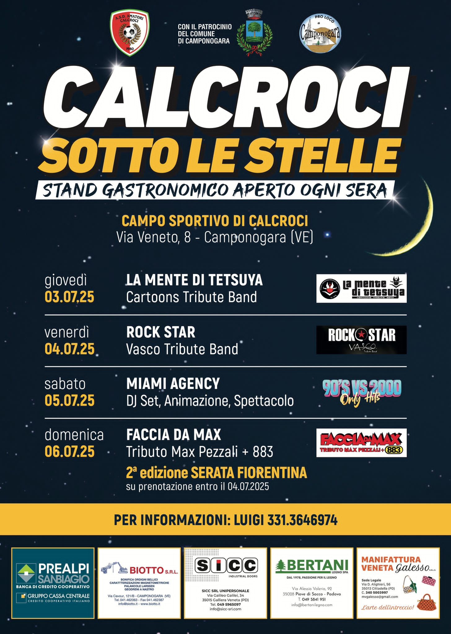 Calcroci sotto le Stelle Calcroci Camponogara