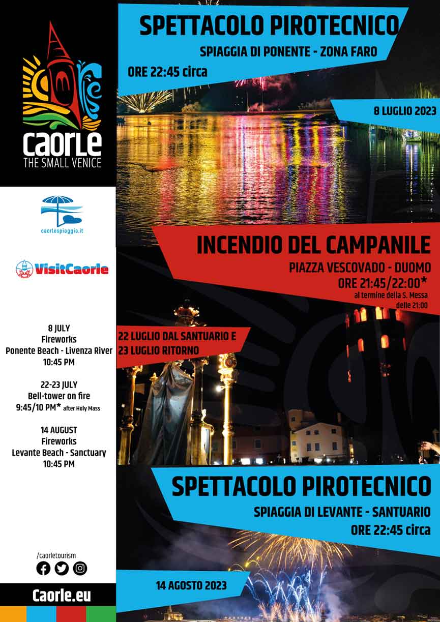 Fuochi d'artificio di Ferragosto Caorle