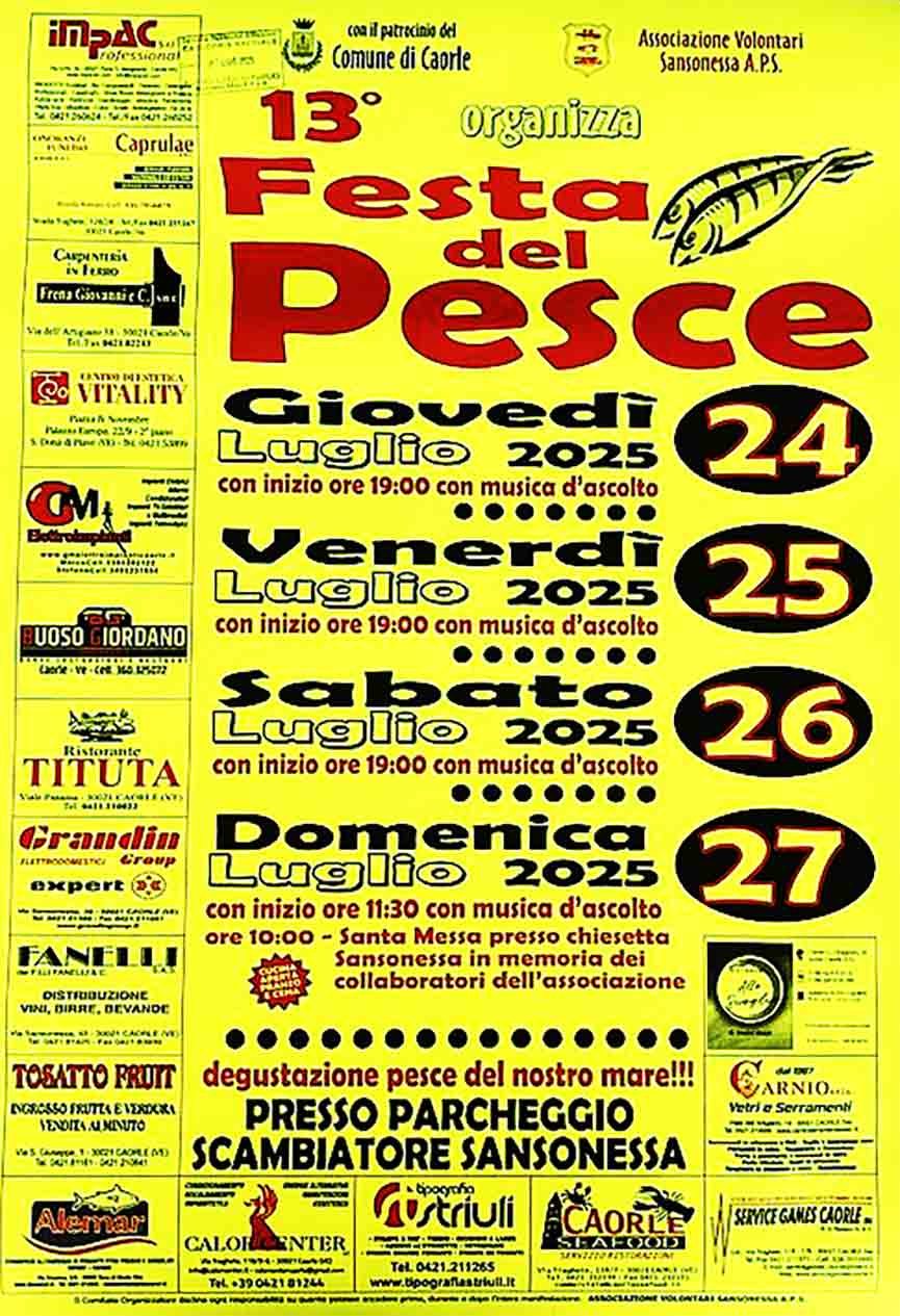 Festa del Pesce Sansonessa (Caorle)