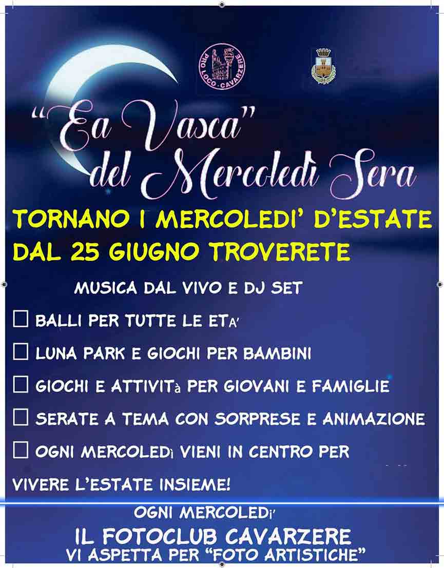 Ea vasca del mercoled&igrave; sera Cavarzere