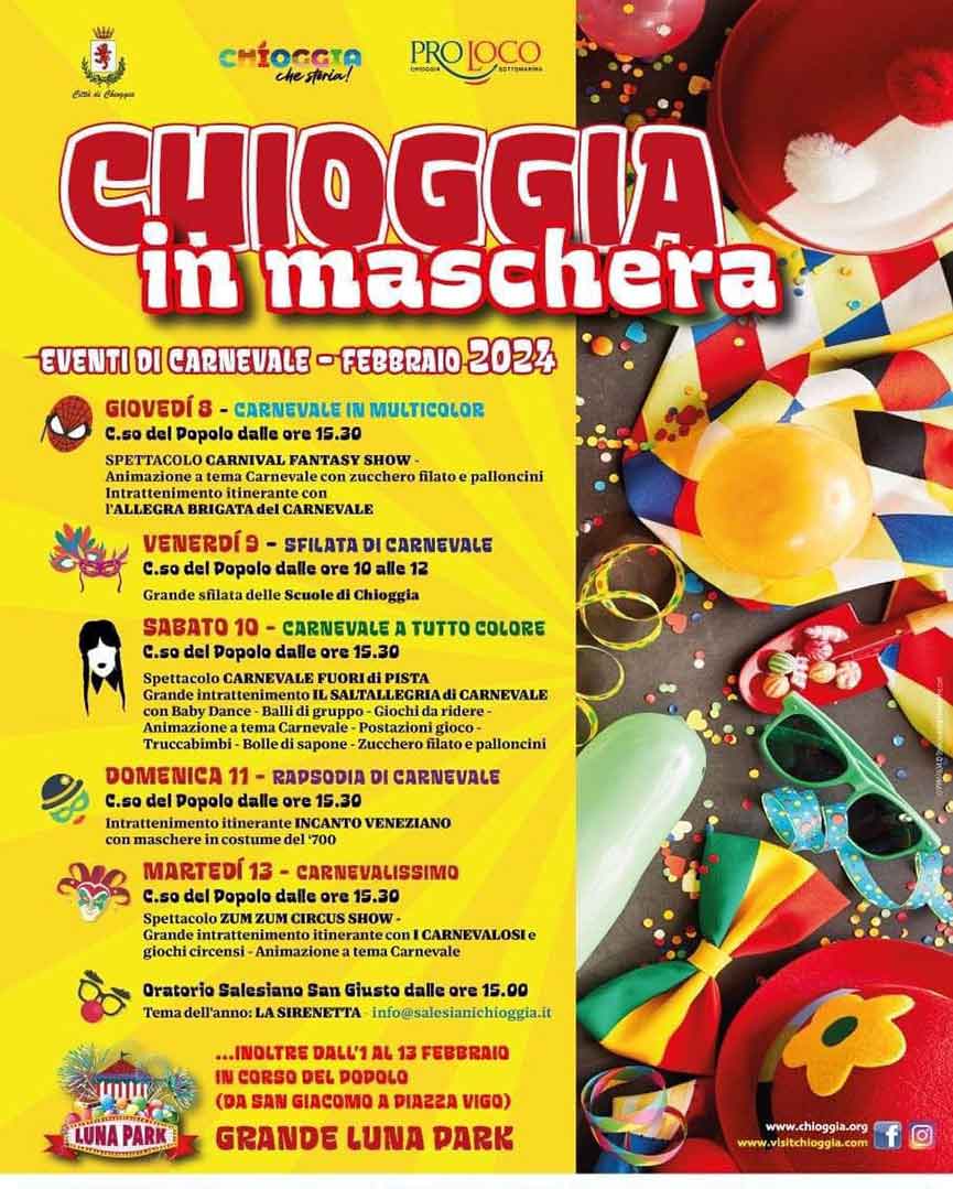 Chioggia in maschera, Carnevale di Chioggia