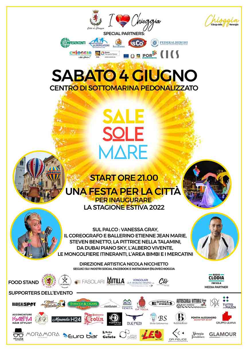 Sale, Sole, Mare Sottomarina Lido - Chioggia