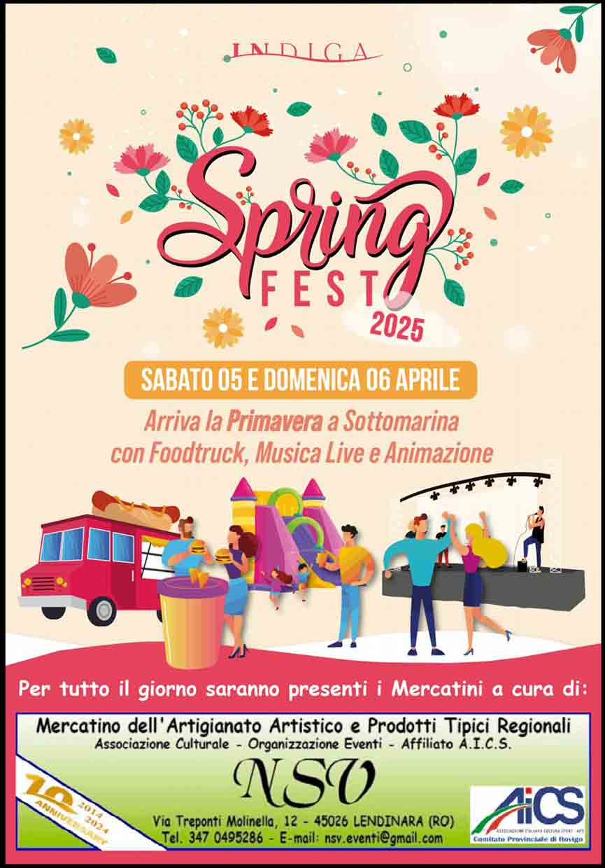 Festa Indiga Spring Fest Sottomarina Lido - Chioggia