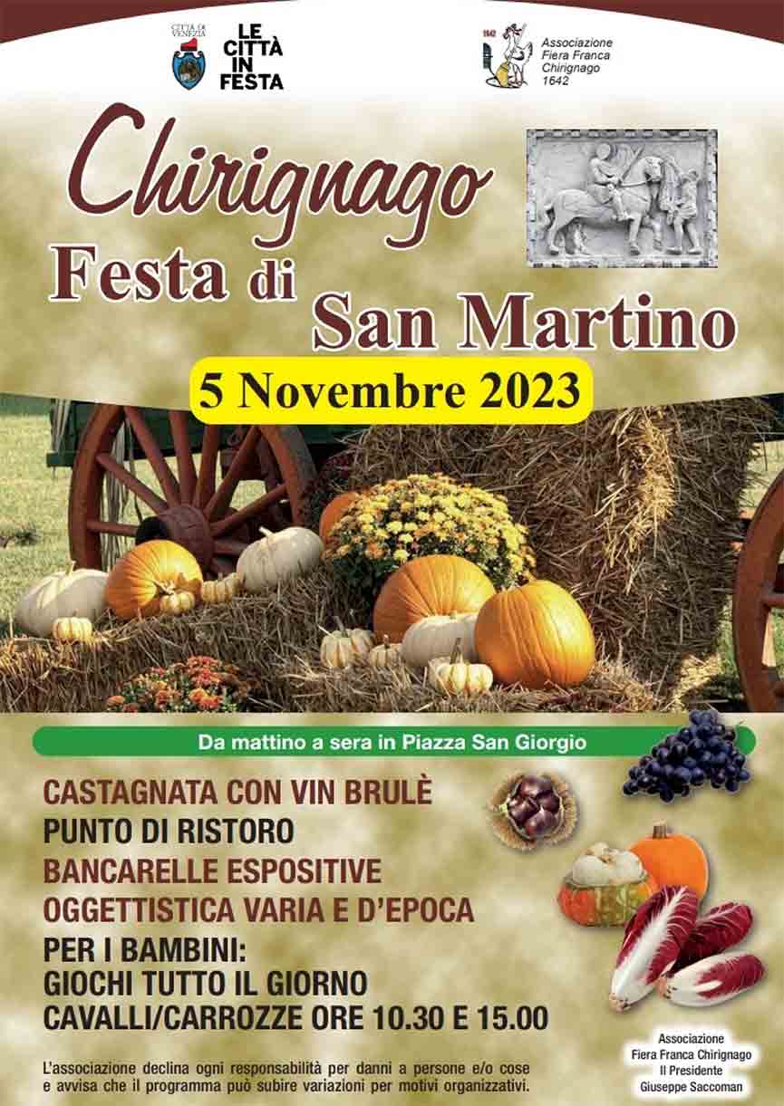 Festa di San Martino Chirignago Venezia