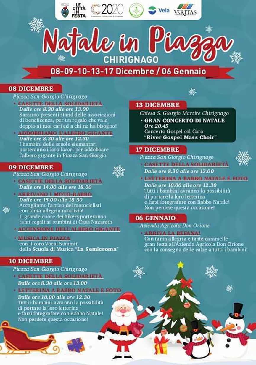 Natale in Piazza Chirignago Venezia