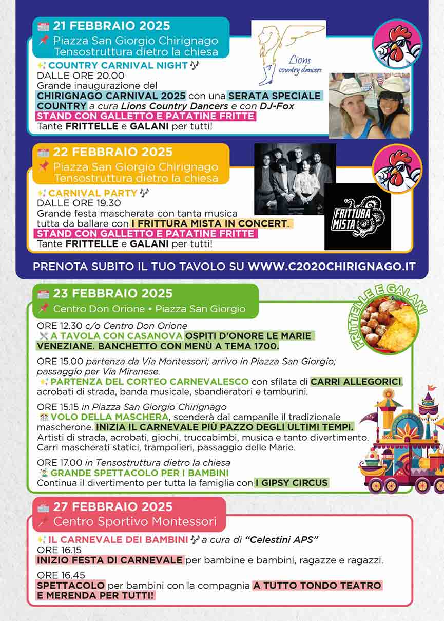 Carnevale Chirignago Venezia