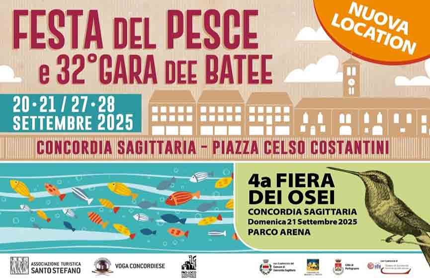Gara dee Batee e Festa del Pesce Concordia Sagittaria