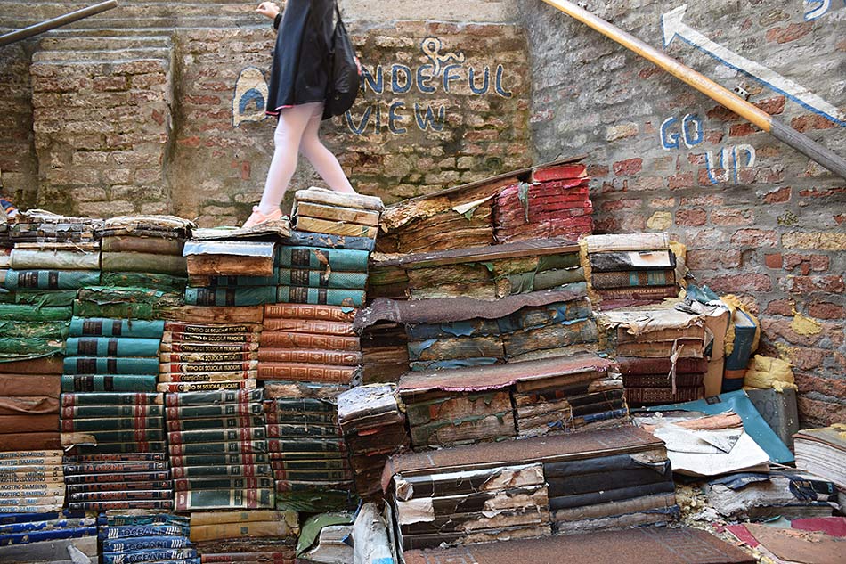 Libreria Acqua Alta Venezia