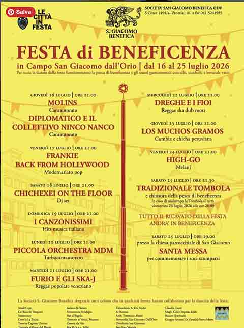 Festa de San Giacomo da l'Orio Venezia