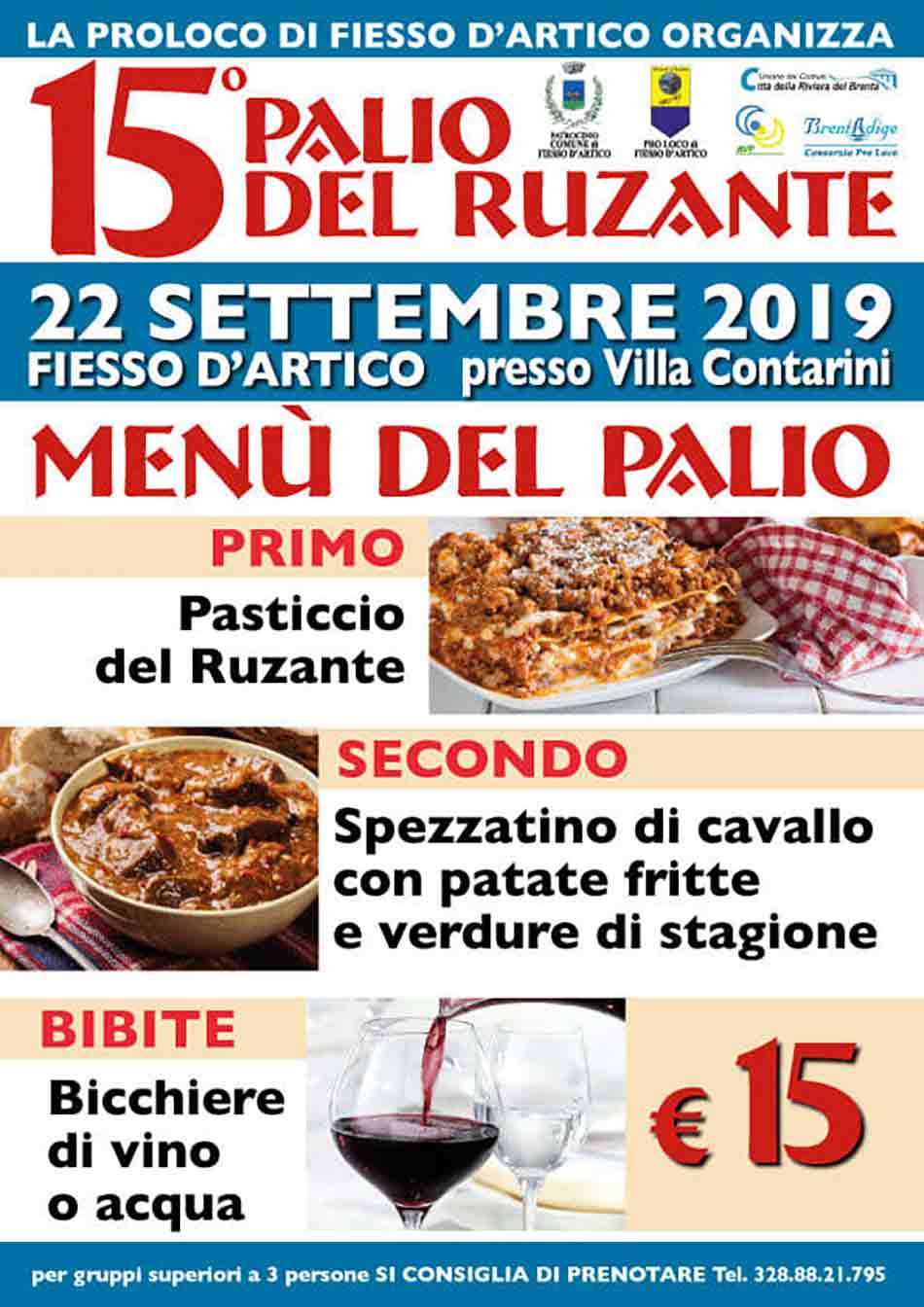 Cucina del Palio del Ruzante di Fiesso d'Artico