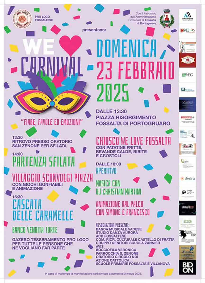 Carnevale Fossalta di Portogruaro