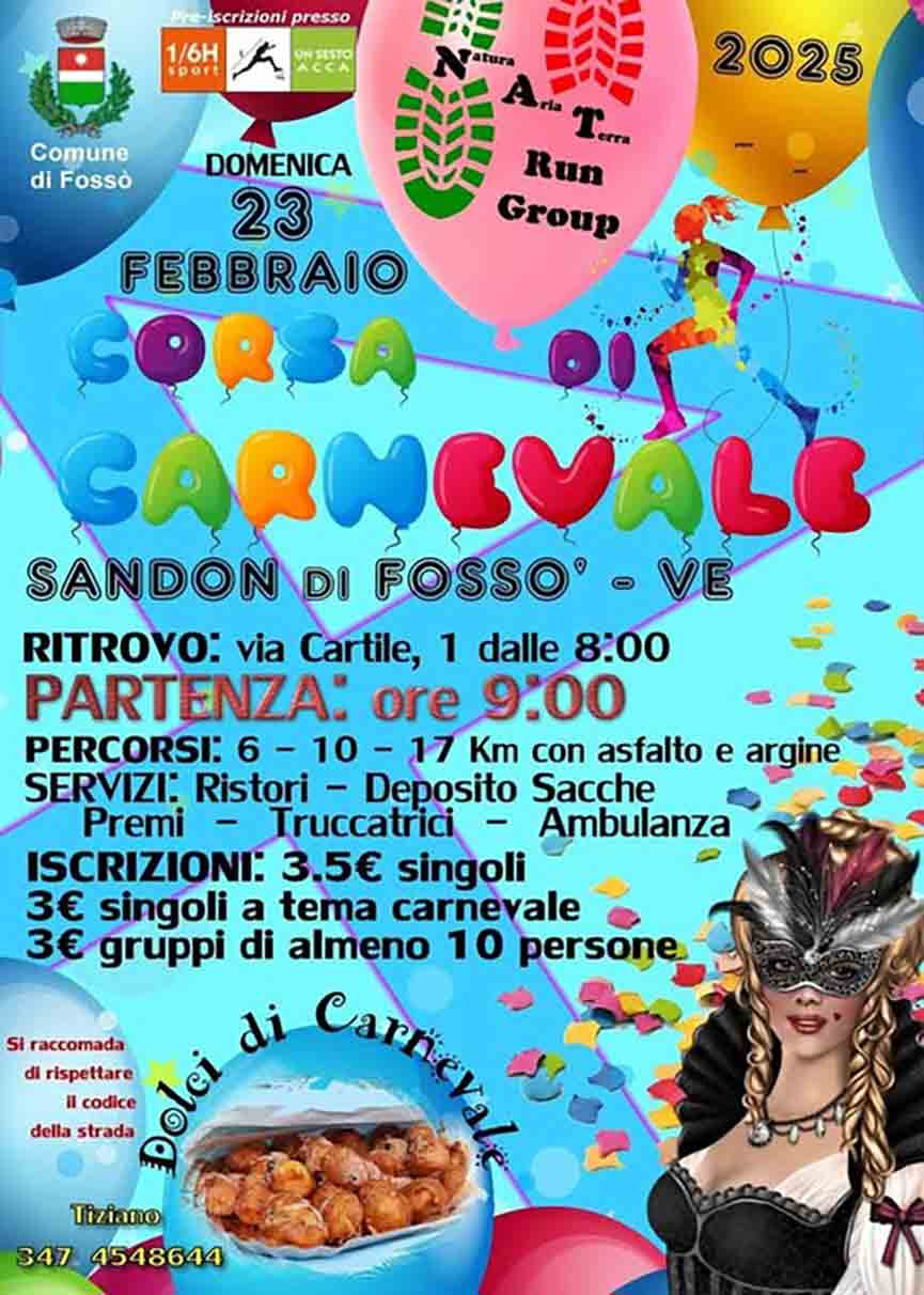 Corsal Carnevale - Argine destro del Brenta, Sandon - Fossò