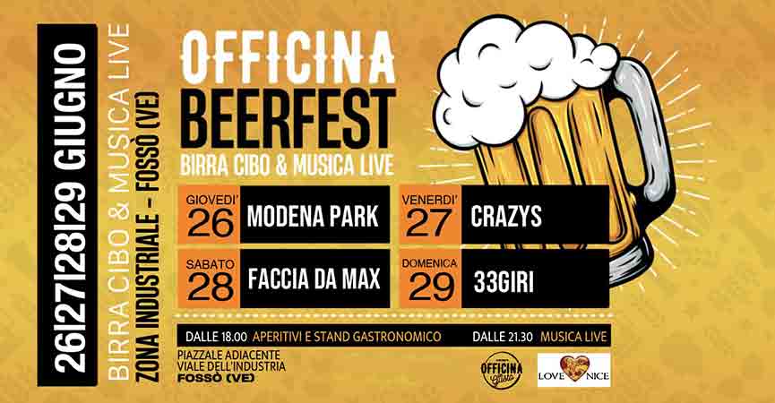 Officina Beer Fest Fossò