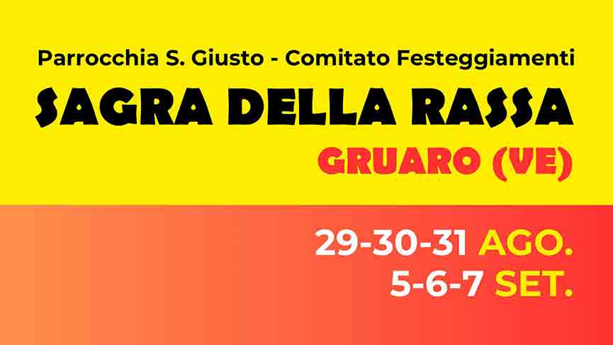 Sagra della Rassa - Gruaro