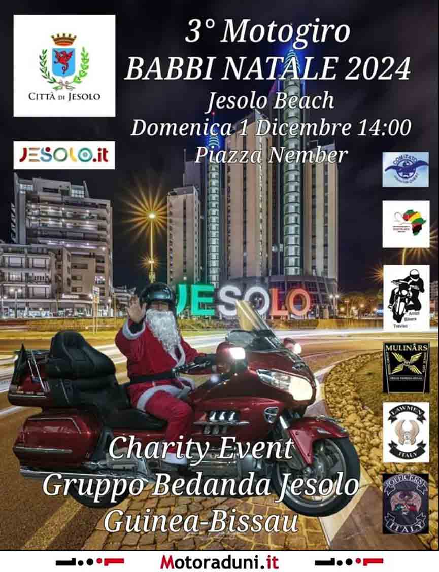 Motogiro Babbi Natale Jesolo 