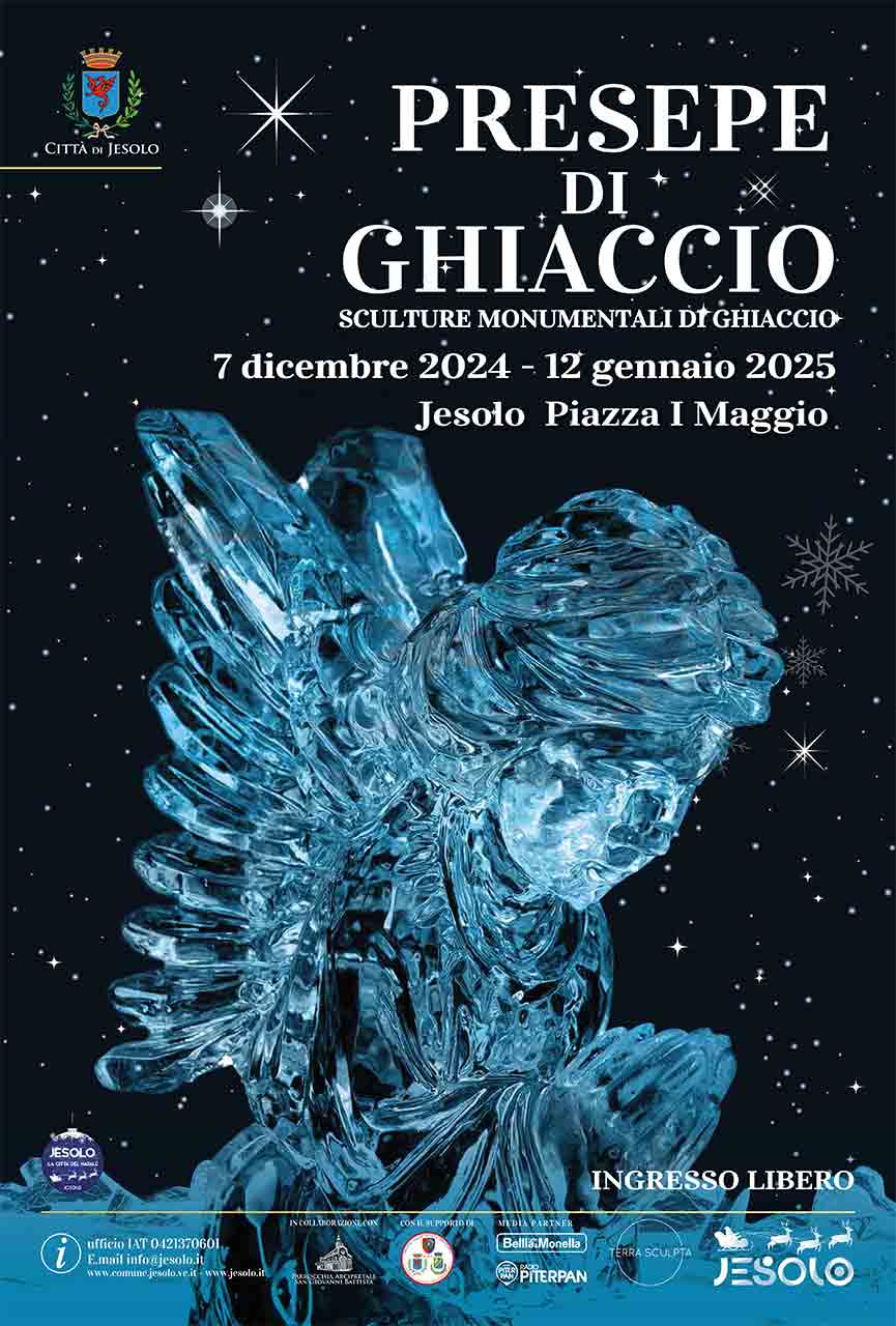 Presepe di ghiaccio Jesolo