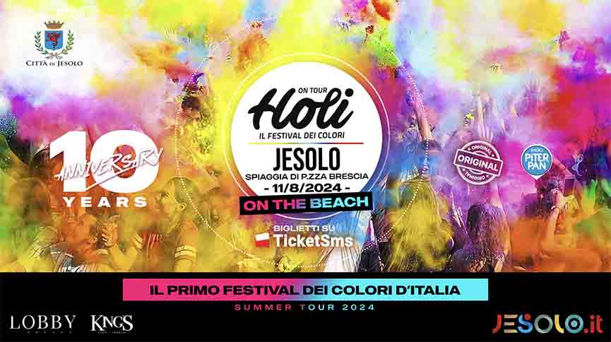 Holi Festival dei colori Jesolo