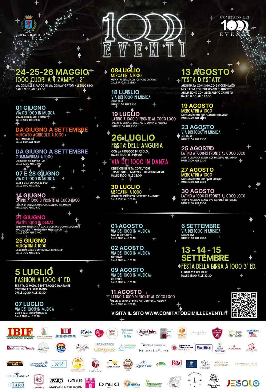 Eventi Estate in Via dei Mille a Jesolo