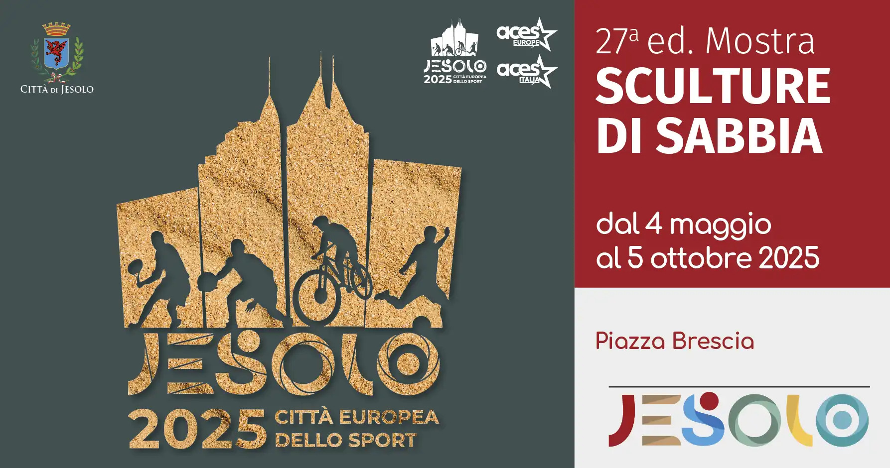 Mostra di sculture di sabbia Jesolo