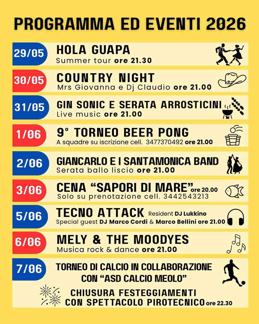 Programma Sagra paesana di Losson della Battaglia