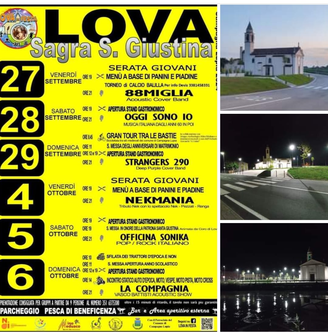 Sagra di Santa Giustina a Lova di Campagna Lupia