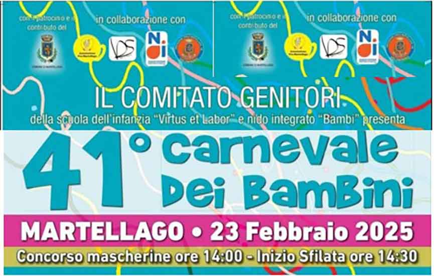 Carnevale dei Bambini di Martellago Venezia
