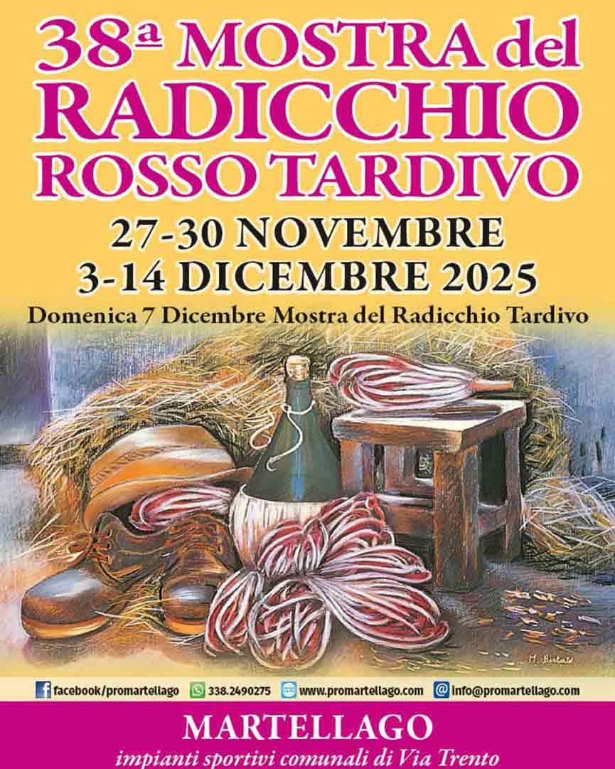 Mostra del Radicchio Rosso Tardivo di Martellago Venezia