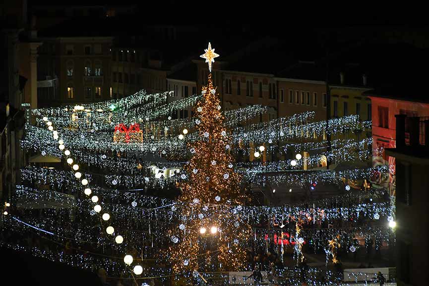 Natae di luce a Mestre