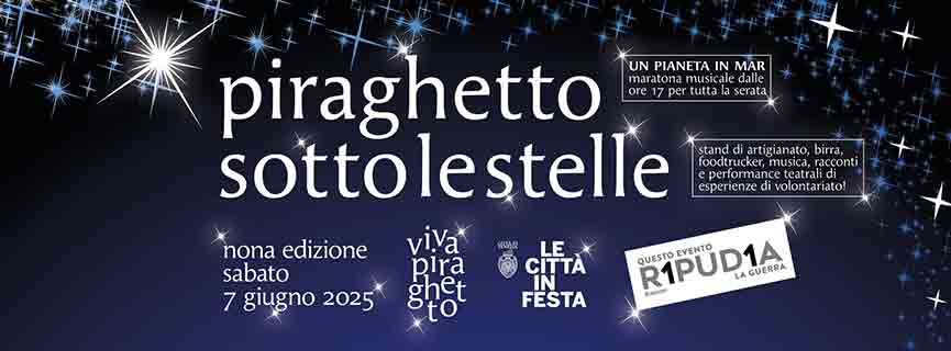 Piraghetto sotto le stelle