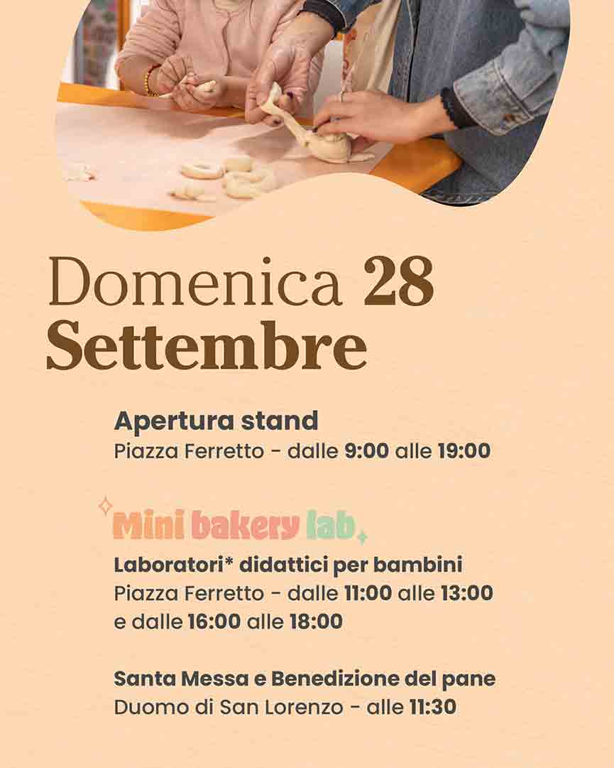Programma Pane in Piazza Mestre