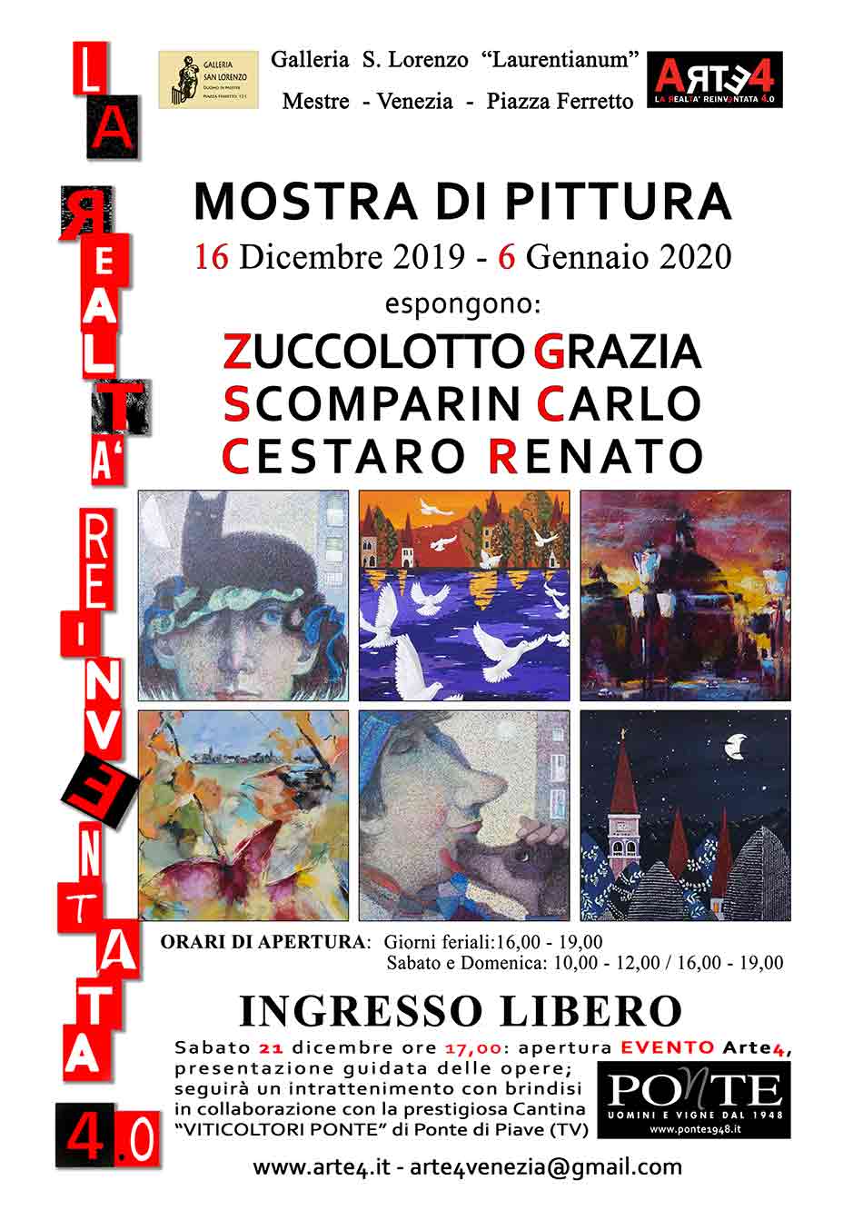 MostraLa Realtà Reinventata 4.0 Mestre Venezia