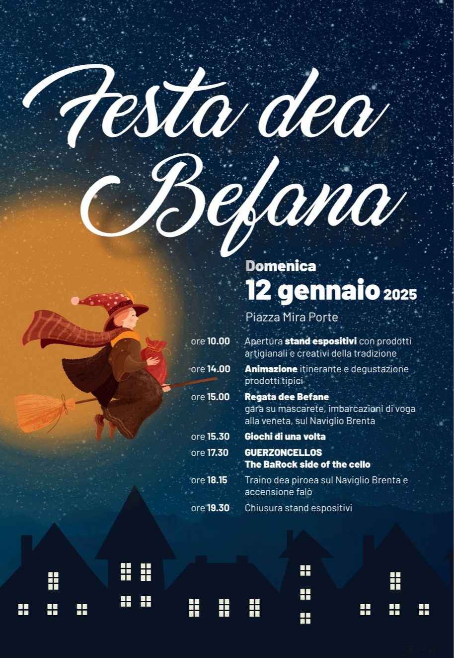 FeEsta dea Befana Natale a Mira