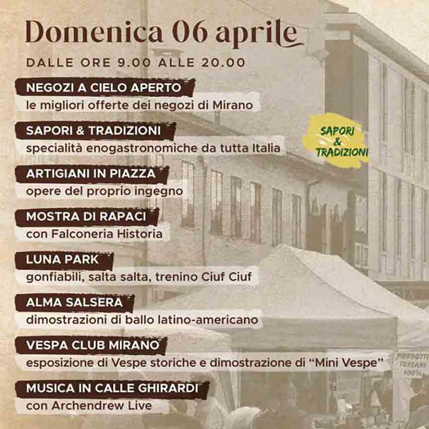 Programma Festa Isola che non c'è di Mirano