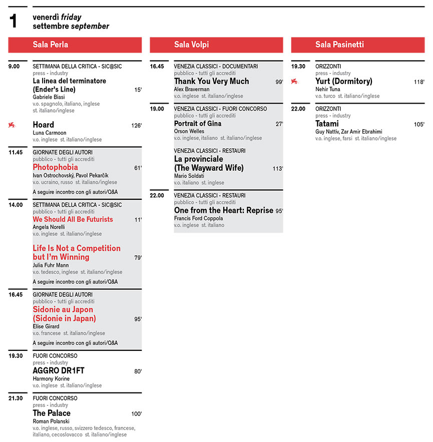 Mostra del Cinema di Venezia