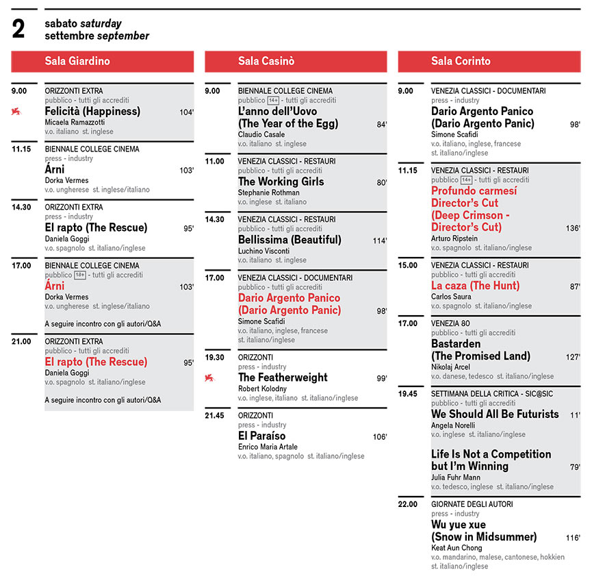 Mostra del Cinema di Venezia