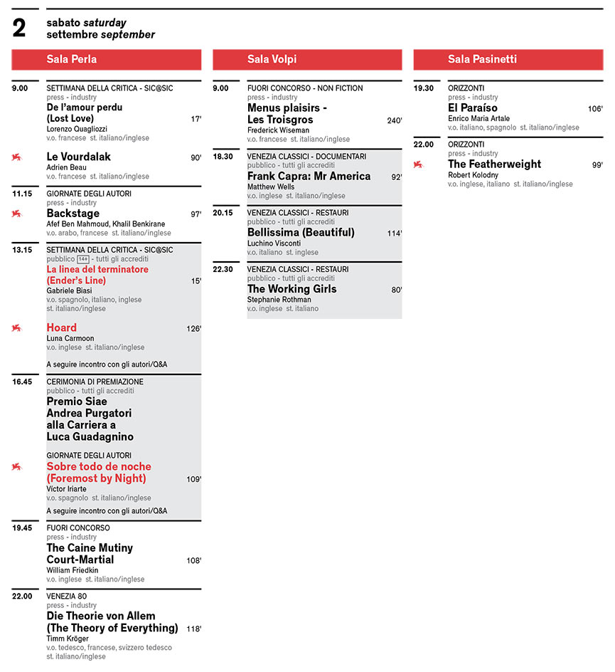 Mostra del Cinema di Venezia