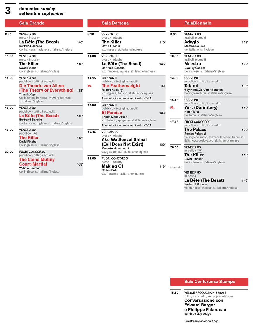 Mostra del Cinema di Venezia