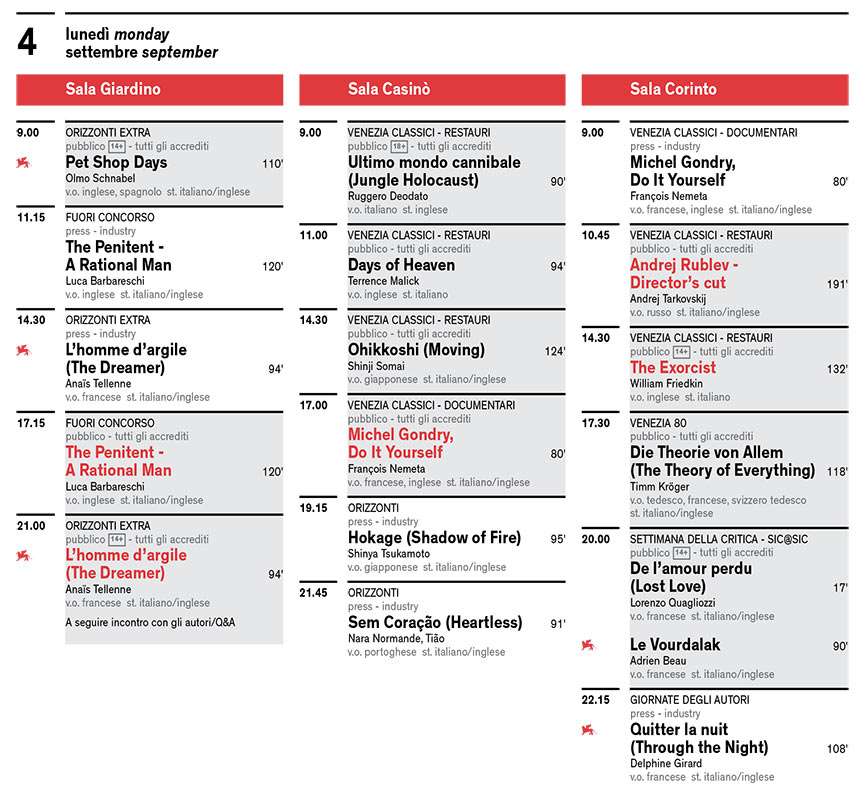 Mostra del Cinema di Venezia