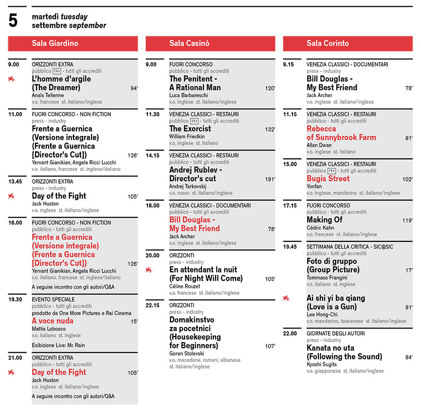 Mostra del Cinema di Venezia