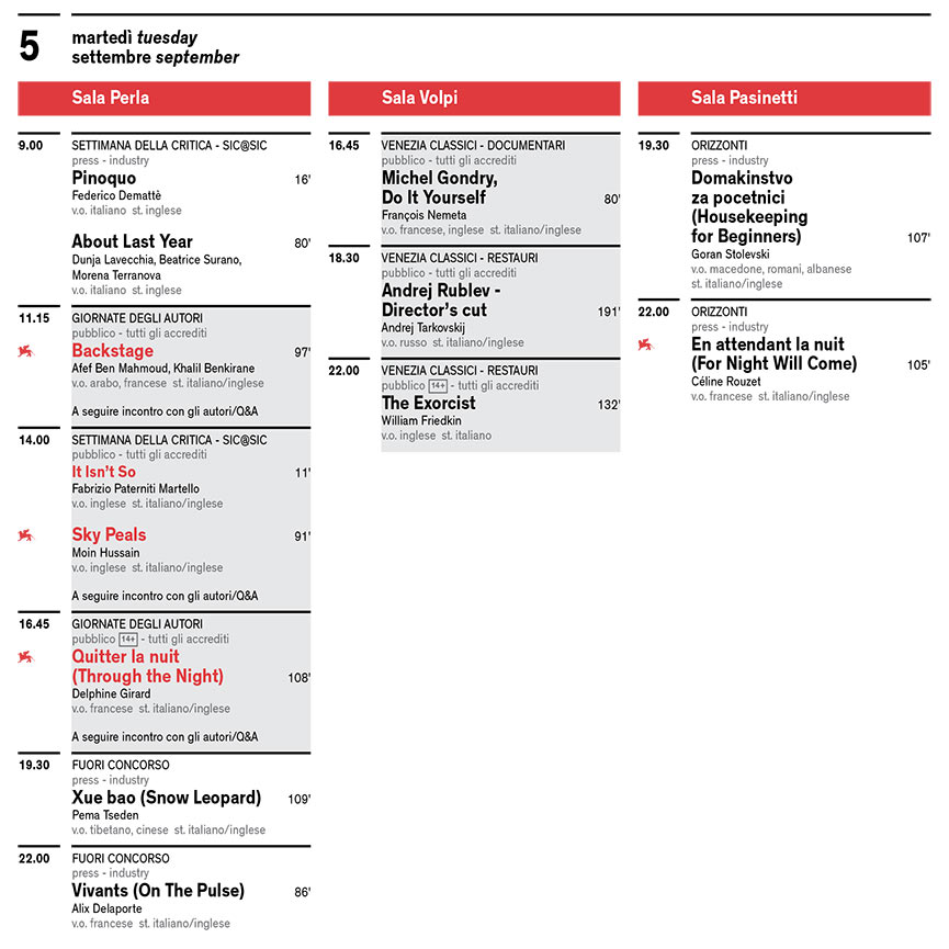 Mostra del Cinema di Venezia