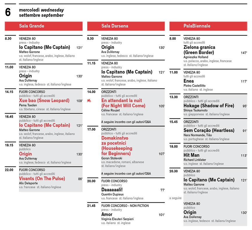 Mostra del Cinema di Venezia