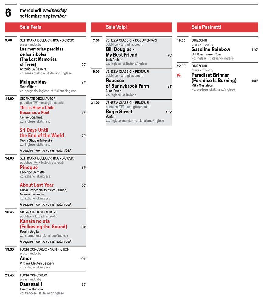 Mostra del Cinema di Venezia