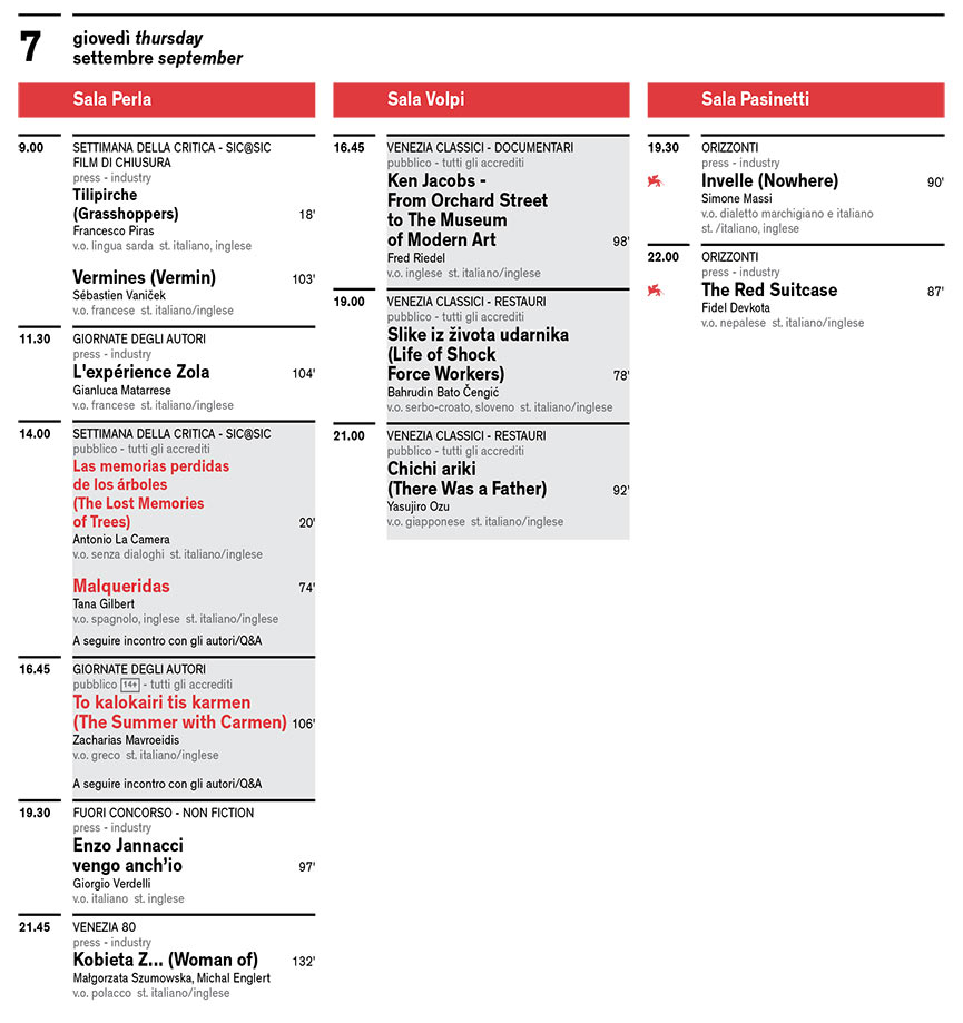 Mostra del Cinema di Venezia
