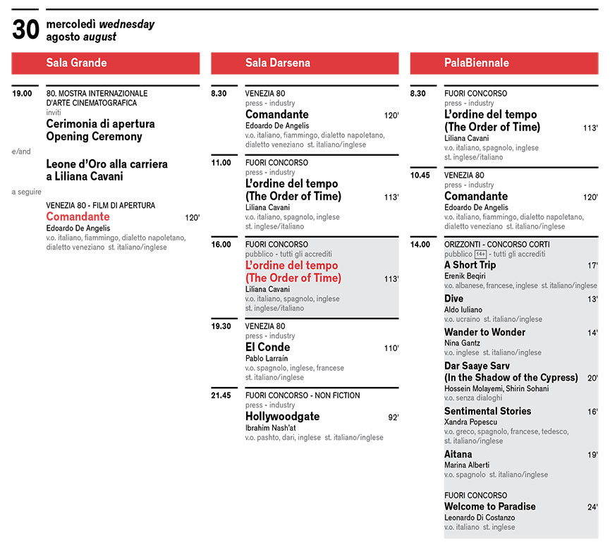 Mostra del Cinema di Venezia