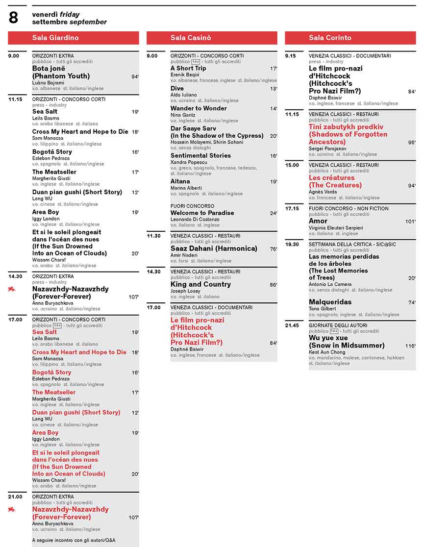 Mostra del Cinema di Venezia