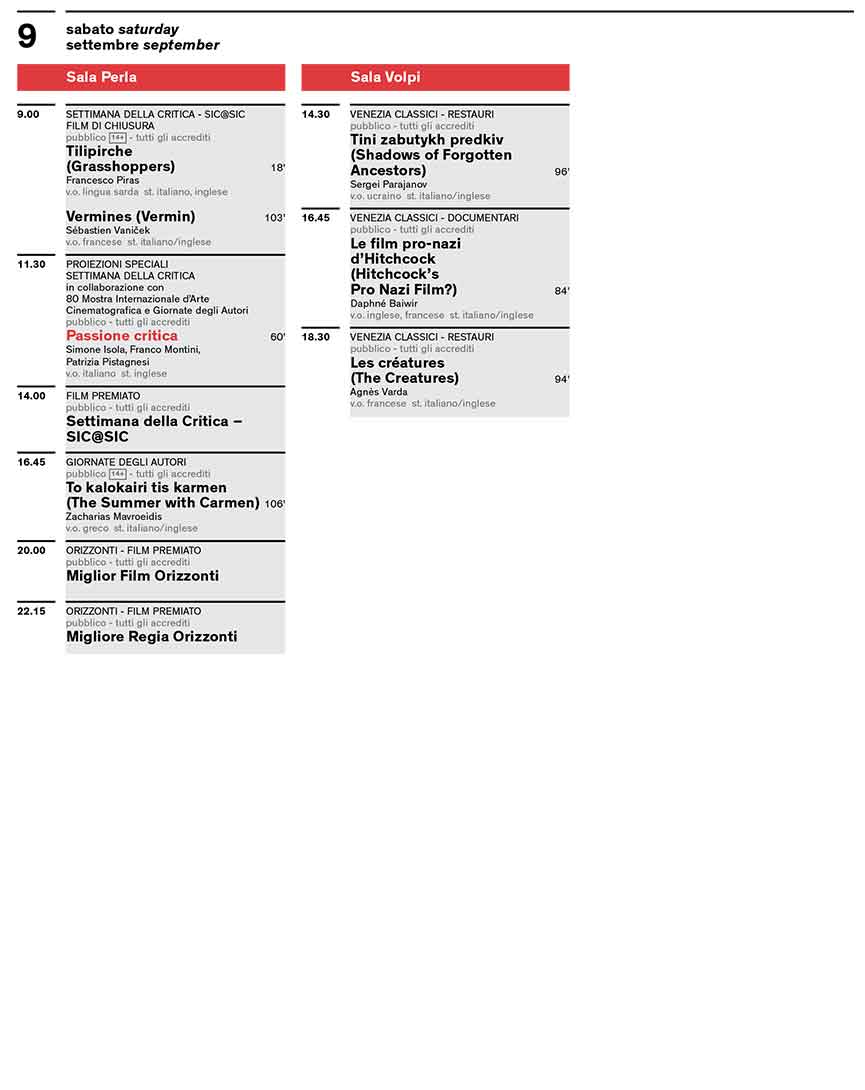 Mostra del Cinema di Venezia