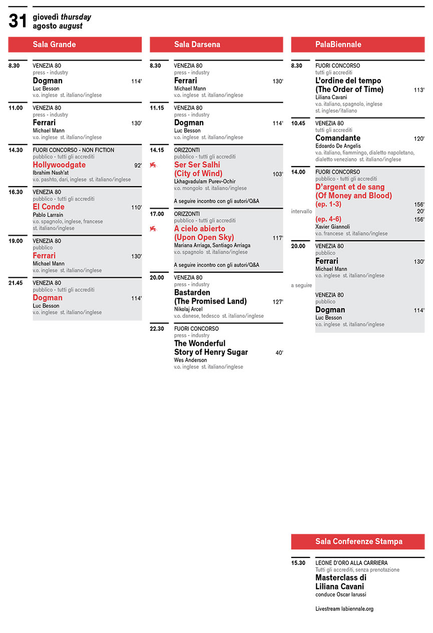 Mostra del Cinema di Venezia