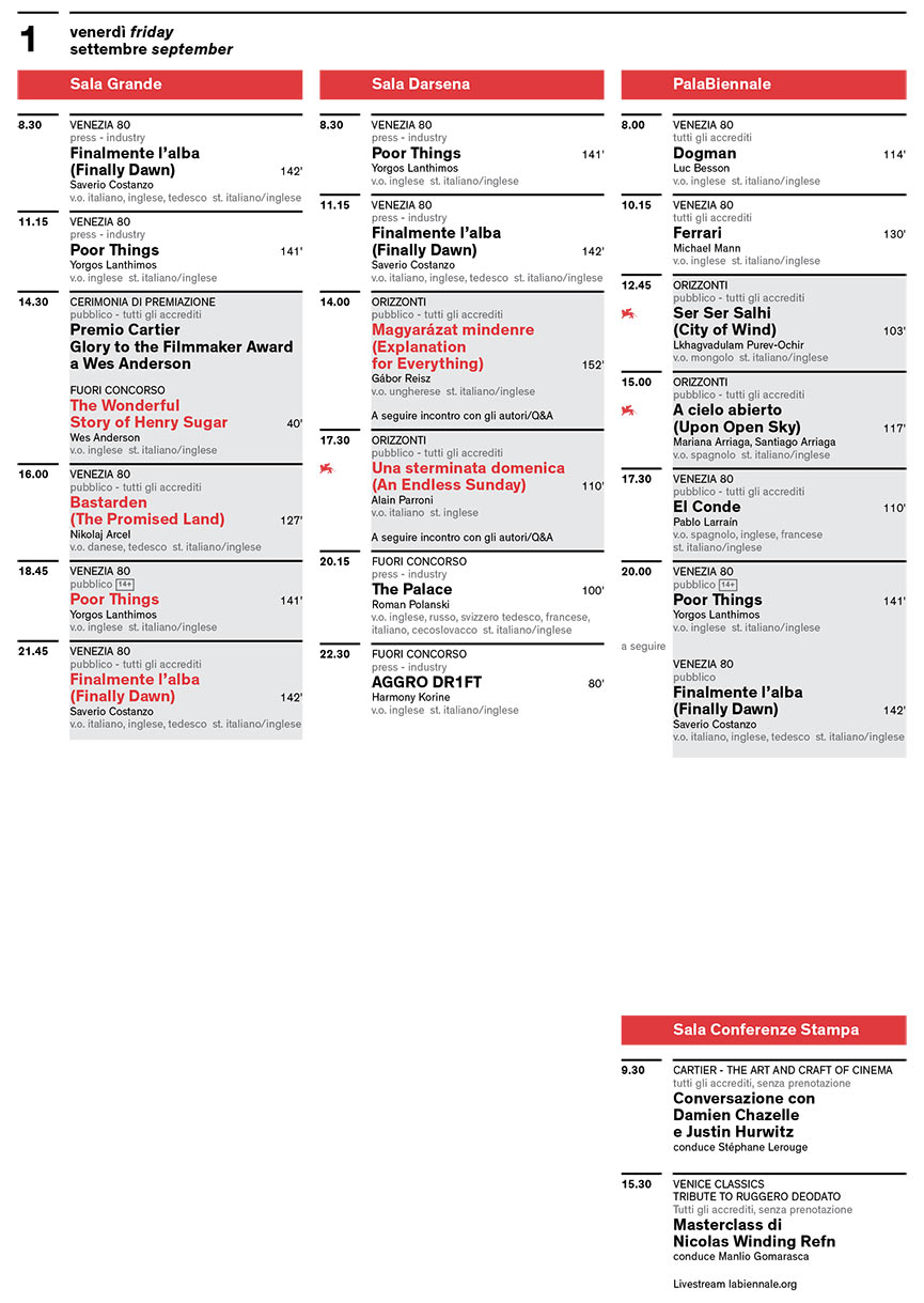 Mostra del Cinema di Venezia